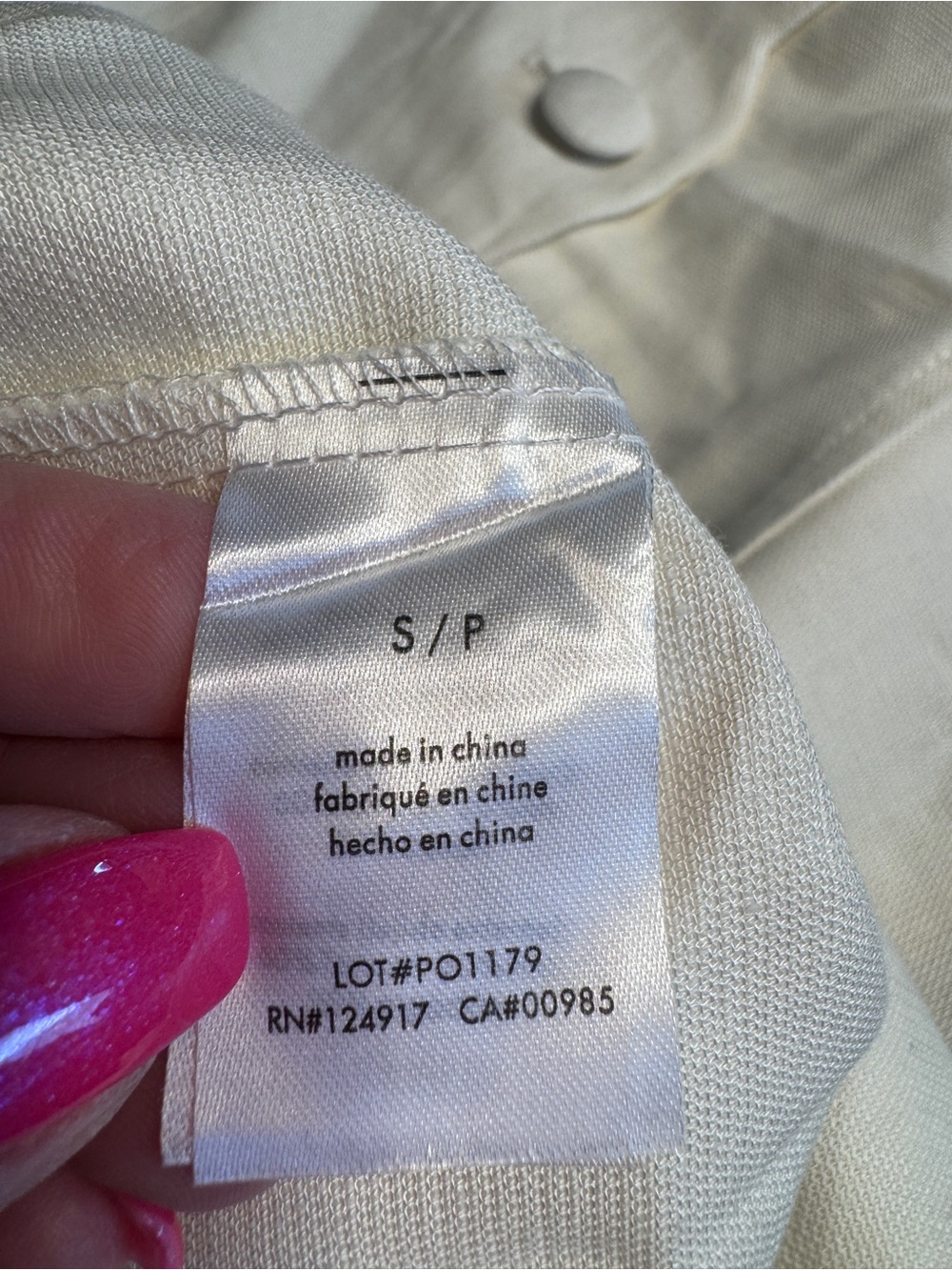 Rachel Parcell Scallop Collar Dress White Linen Blend Button Front Dress NWT S - Picture 14 of 16